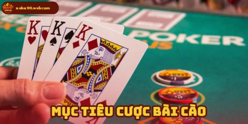 Đặt mục tiêu cược cụ thể trước khi chơi