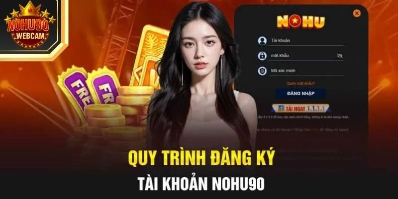 Chi tiết các thao tác đăng ký Nohu90