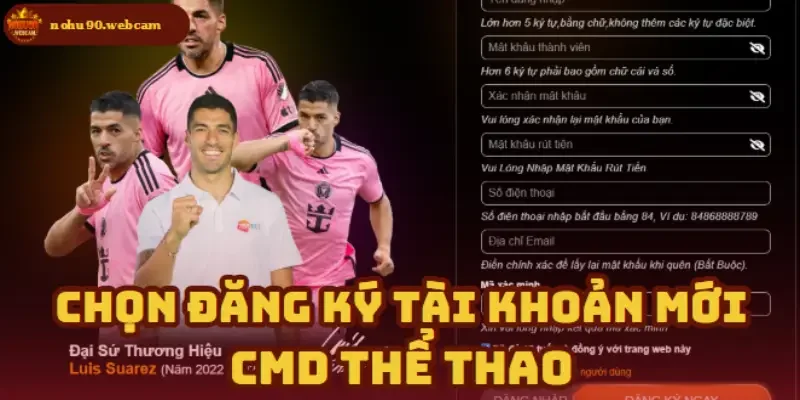 Bước tùy chọn đăng ký thành viên mới